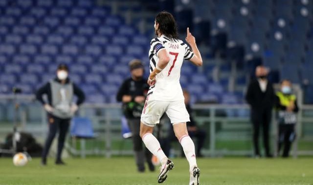 天天盈球-【欧联杯】卡瓦尼梅开 曼联客场2比3罗马依然晋级