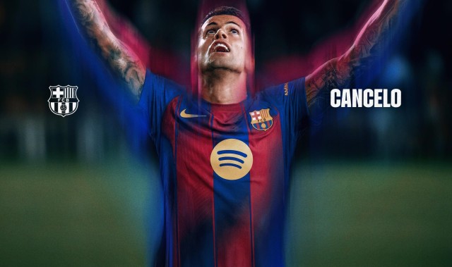 天天盈球即时比分直播-官方：巴萨租借坎塞洛至赛季末，据悉租借费400万欧