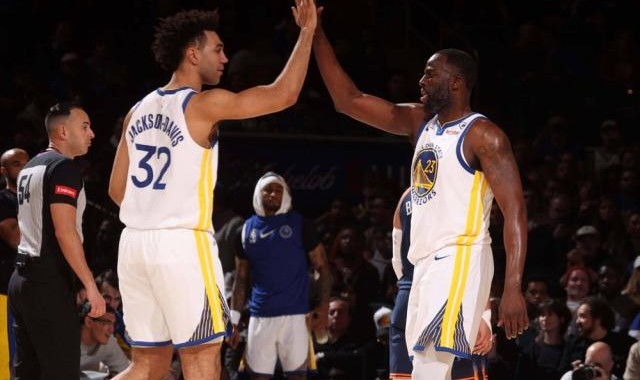 天天盈球即时比分直播-勇士尝试新内线组合收奇效，新秀护筐解放“追梦”